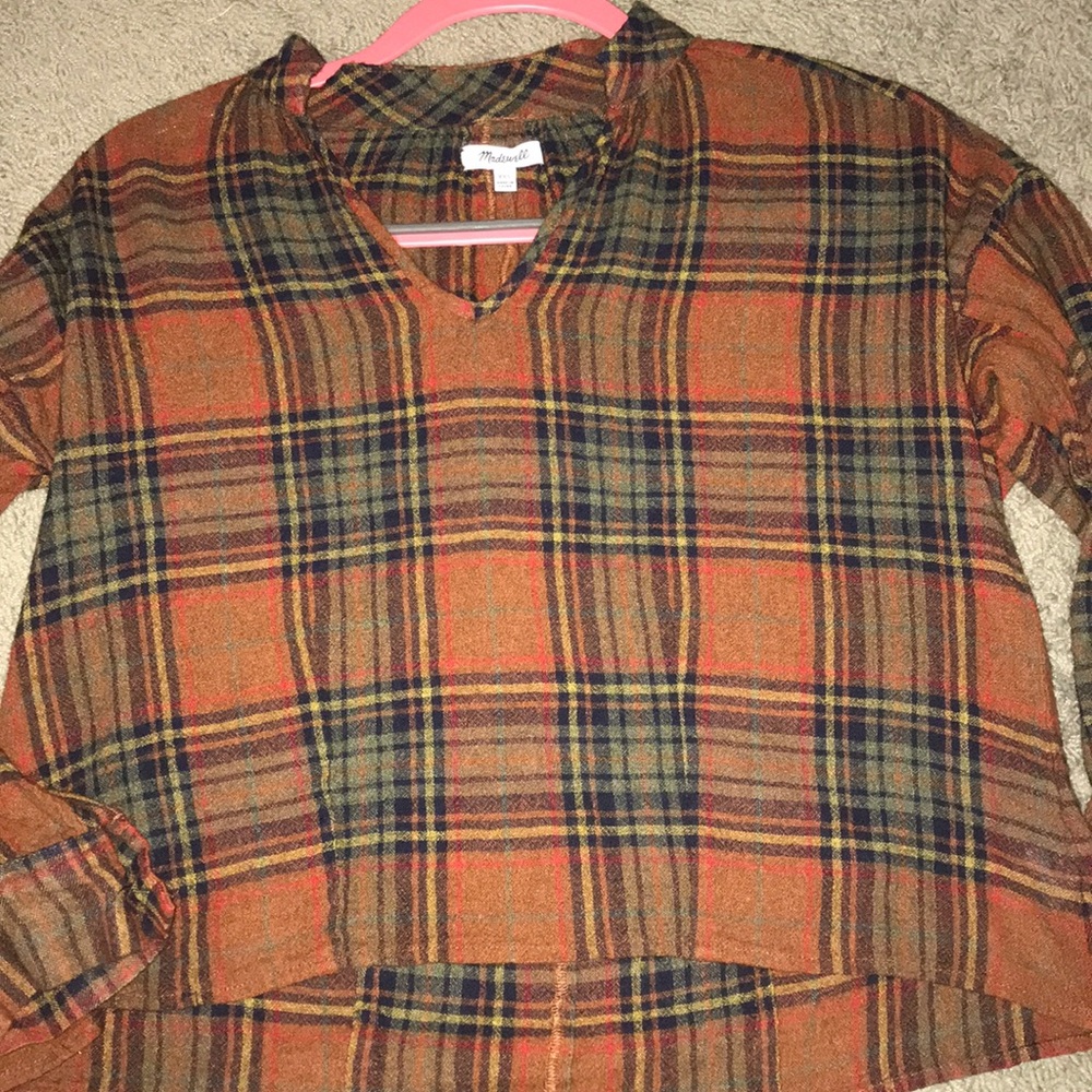Cropped flannel